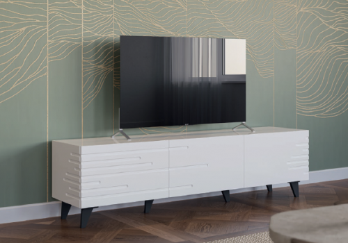 Тумба ТВ Холлі 2,0 білий