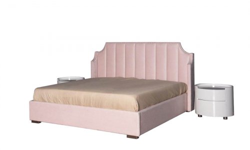 ЛІЖКО 1,6 ЛІЛІБЕТ З ПІДЙОМНИМ МЕХАНІЗМОМ 1840Х2160Х1225 ПУДРА ВИСОКЕ УЗГОЛІВ'Я