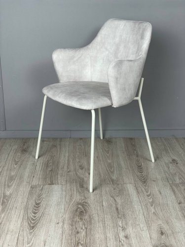 СТІЛЕЦЬ БЕЛЛА МЕТАЛ СИДІННЯ ТКАНИНА 580X530X850