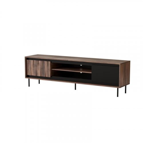 SWING RTV-1  Тумба під ТВ колір горіх чорний
розмір 180/40/53 cm