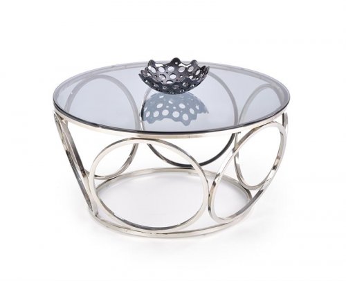 VENUS Стіл журнальний скляний
розмір 80/44 cm
