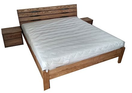 Ліжко Меблікофф Портленд  160x200 - ясен