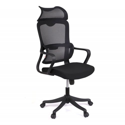 Крісло АКЛАС Доріан BL TILT Чорний (K-01 black OS-3000 Black) Крісло АКЛАС Доріан BL TILT Чорний (K-01 black OS-3000 Black)