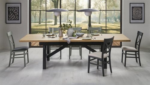 FIESTA Стіл обідній розкладний Halmar
розмір 200-280/100/77 cm