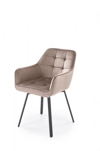 K-588 крісла металеві тканина колір бежевий
розмір 55/60/89/50 cm