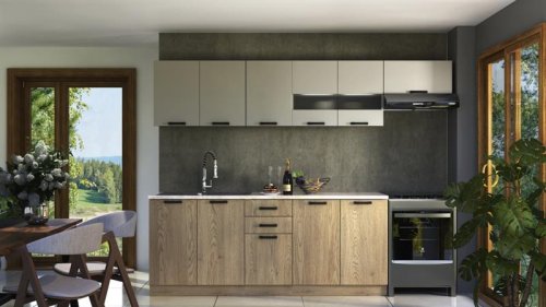 PERLA 260 Кухонный набор Halmar цвет дуб кремона/ кашмір
размер 260 см