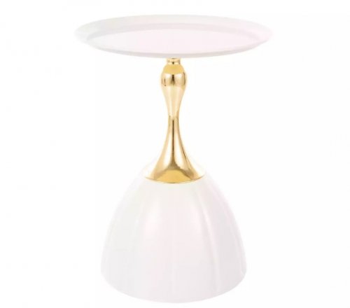 Стіл журнальний Piana Signal білий/золотий
розмір 38х50 см