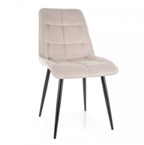 Стілець Chic Velvet Signal світло-бежевий Bluvel 30