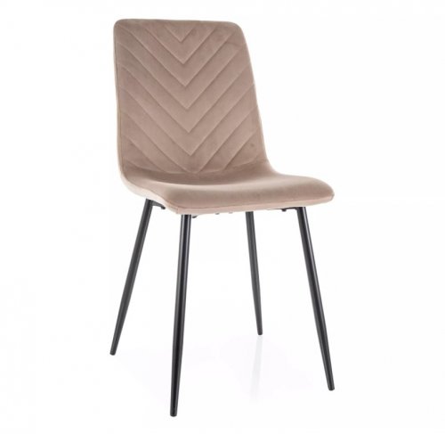 Стілець Daren Velvet Signal темний беж