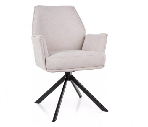 Крісло поворотне Hugo Brego Signal світло-бежевий