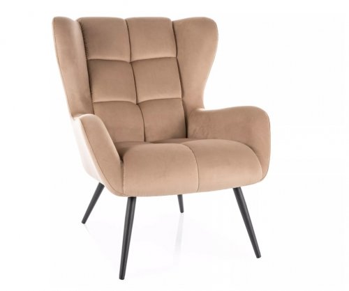 Крісло Louis Velvet Signal бежевий
LOUISVCBE