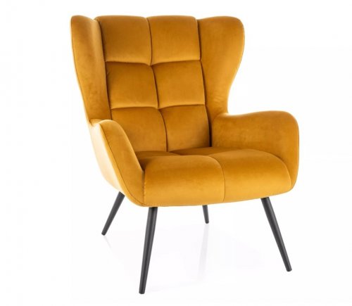 Крісло Louis Velvet Signal каррі LOUISVCCU