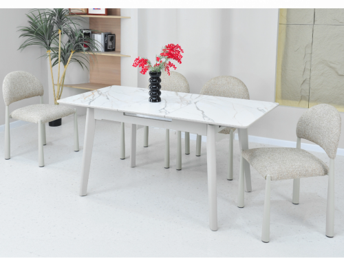 Керамічний стіл TM-76 голден сенд + теплий пісок