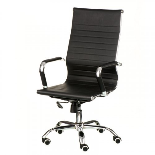 Крісло офісне Special4You Solano 6 artleather black (E7061)