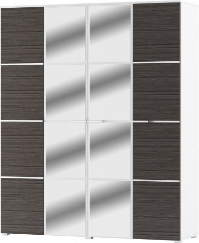 Круїз Шафа для одягу 4-дверна 4Д  Світ Меблів
розмір 1800 х 2057 х 544