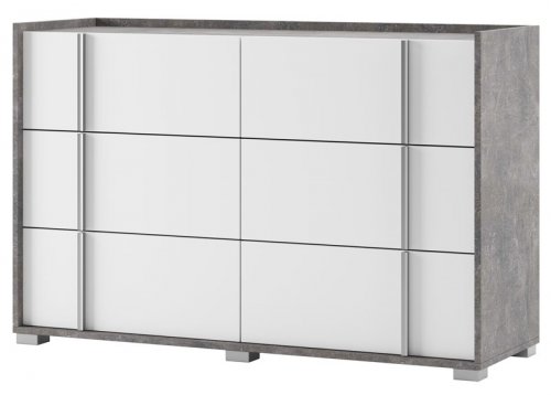 Алекса Комод широкий 3Ш+3Ш Світ Меблів
розмір 1400 х 905 х 470