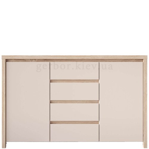 Комод Каспіан БРВ (ВМК) KOM2D4S дуб сонома / кашемір
Висота, см	92.00
Ширина, см	143.50
Глибина, см	40.50