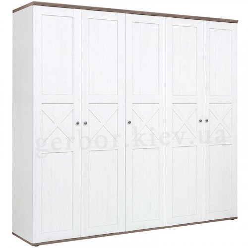 ТІНА Шафа SZF5D Гербор
ширина:242 см
висота:225 см
глибина:59.5 см