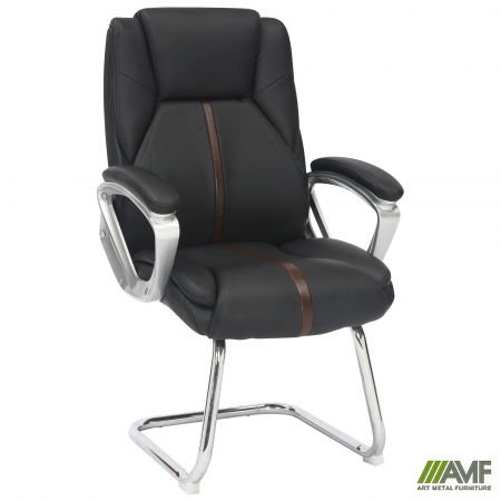Крісло конференційне Seltic CF шкірозамінник чорний Код товару: 555559