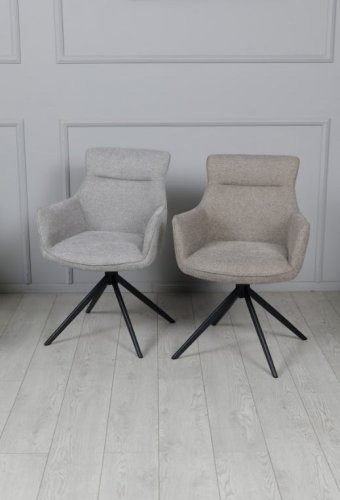 Крісло  Кларк бежевий
розмір    600*610*880