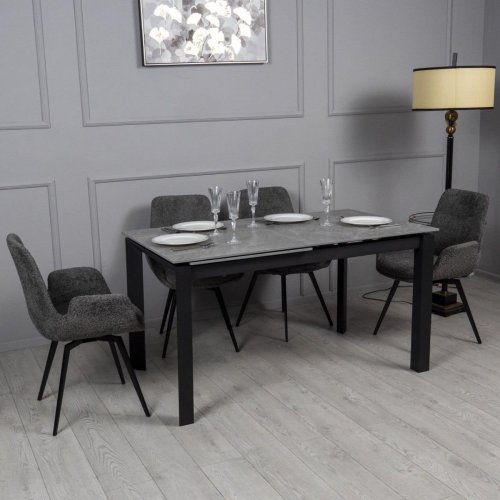 Стіл ЛАРС сірий матовий
розмір 1400/2000*800*750