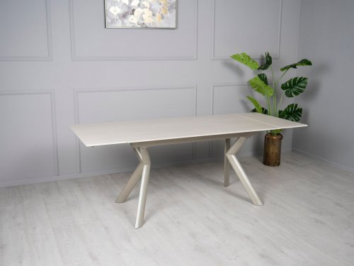 Стіл ДАВОН колір  беж мат
розмір  1400/2000×750