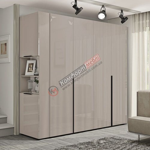 Шафа Еко Flex 1,6 м ДСП фасад Кашемір 4 дверна