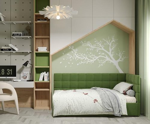 Ліжко кутове Leon/Леон без механізму
Розмір габаритний, мм	2035x950x1026
Розмір спального місця, мм	1900x900