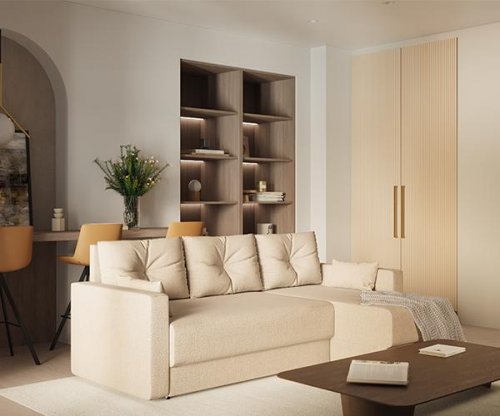 Диван угловой Лайт/Light
Размер габаритный, мм	2200x1370x820
Размер спального места, мм	1950x1300