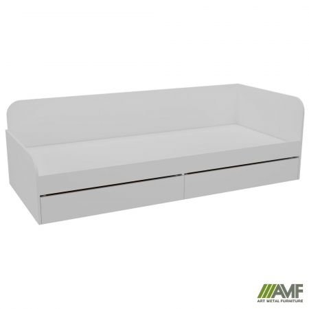 Ліжко односпальне City дві шухляди під матрац 1900х800 Білий Код товару: 221966