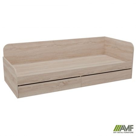 Ліжко односпальне City дві шухляди під матрац 1900х800 Дуб Сонома Код товару: 221968