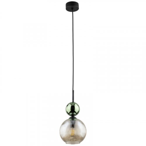 TK-Lighting SOPHIA GREEN COGNAC 1XE14 11145