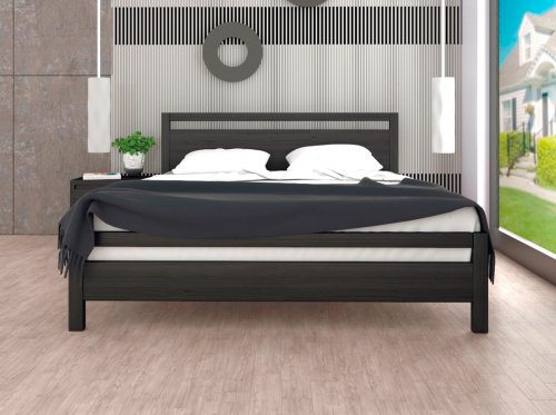 Двоспальне ліжко Віола ТИС матеріал бук розмір 180х200