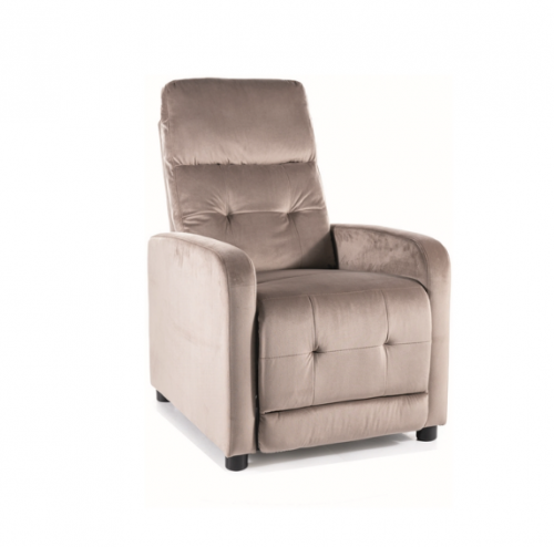Крісло-реклайнер Otus II Velvet Signal темно-бежевий код OTUSIIVC