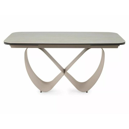 Розкладний стіл Signal Infinity Ceramic колір бежевий мат INFINITYBEK160
розмір 160(240)X95