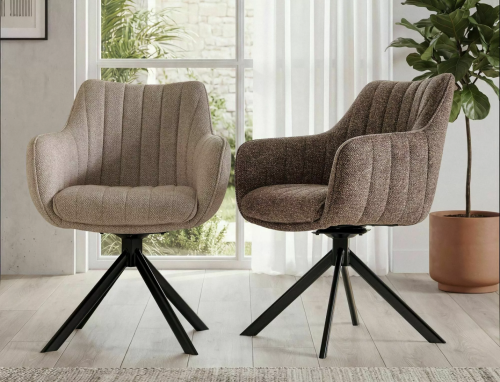 AZALIA BREGO Крісло металеве бежеве  J. BEŻ 31
розмір 86/44/61/50