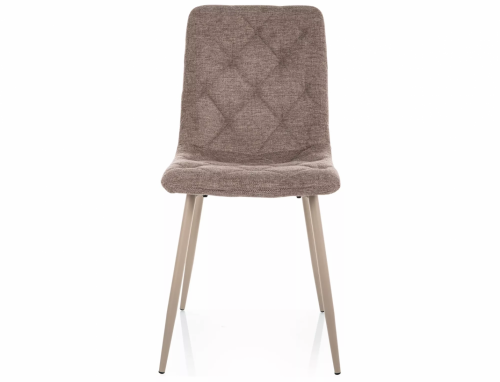 Jerry К Brego стілець металевий колір бежевий  код JERRYBRKBE34