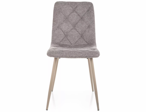 Jerry К Brego стілець металевий колір сірий  код JERRYBRKSZ07