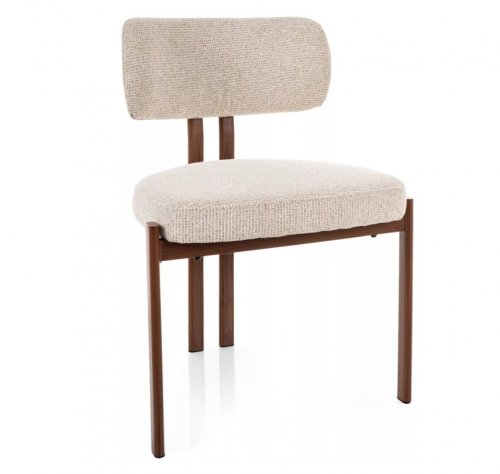 Стілець Misaki D Signal світло-бежевий/горіх Артикул: MISAKIDORJBE