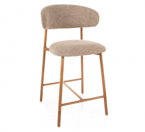 Стілець барний Elton H-2 Signal бежевий/дуб Артикул: ELTONH2DBE