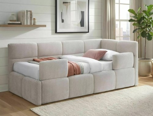 Ліжко Emma Raven Signal бежевий Артикул: EMMARA90BE24