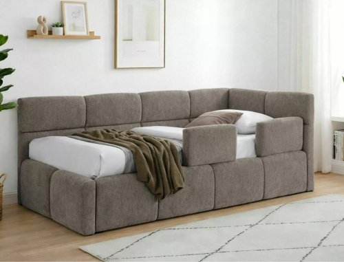 Ліжко Emma Raven Signal темний беж Артикул: EMMARA90BE24