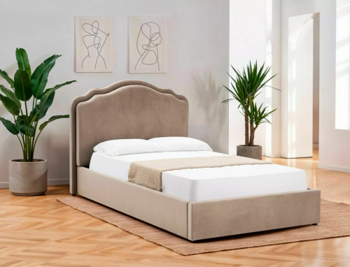Florencja Velvet Ліжко 140 з підйомним механізмом FLORENCJAV140CBE