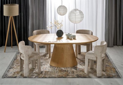 Розкладний стіл HALMAR CALYPSO, натуральний