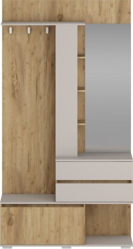 Передпокій HALMAR BAFRA золотий дуб / кашемір
розмір 120/41/223 cm