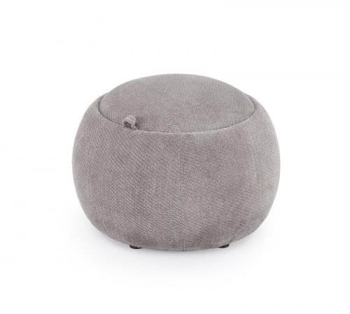 Пуф із контейнером LUMI HALMAR сірий