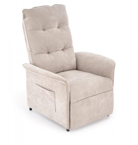 Крісло-реклайнер NAXOS HALMAR бежевий
