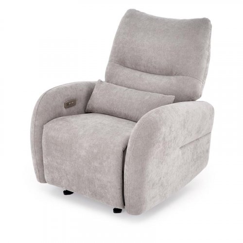 Крісло-реклайнер SAXON HALMAR сірий