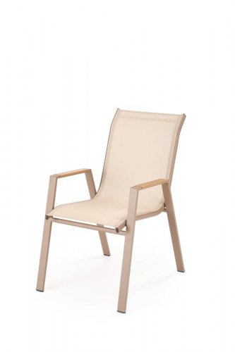 Стілець садовий HOVER HALMAR бежевий/капучино