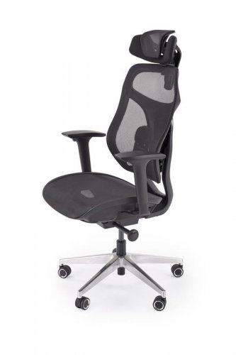 Крісло офісне поворотне OTIS HALMAR чорний